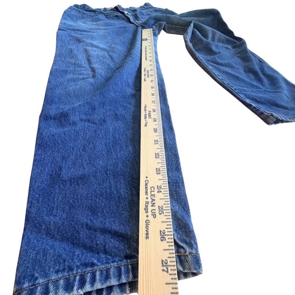 VTG Venezia High Rise Mom Jeans Women 30 Blue Denim Tapered Leg Relaxed Indie